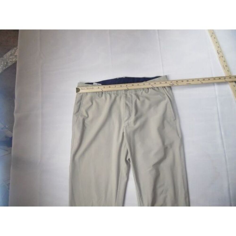 FootJoy Pants Men 33x32 Beige Chino‎ Golf Performance Slacks FJ Golfer Golfing